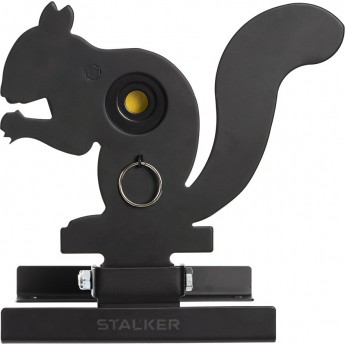 Мишень подъёмная STALKER БЕЛКА, сталь, 3 мм, области попадания: 40,25,15мм