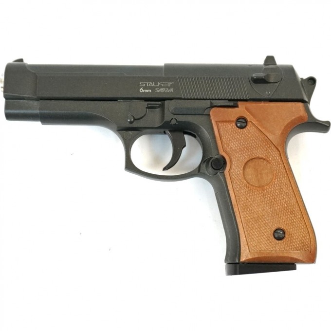 Пистолет STALKER SA92M Spring 6 мм (аналог Beretta 92) SA-3307192M