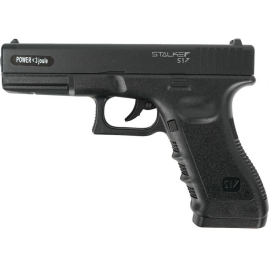 Пневматический пистолет STALKER S17 (аналог Glock17) металл, пластик, черный 4,5 мм Пневматический пистолет STALKER S17 (аналог Glock17) металл, пластик, черный 4,5 мм